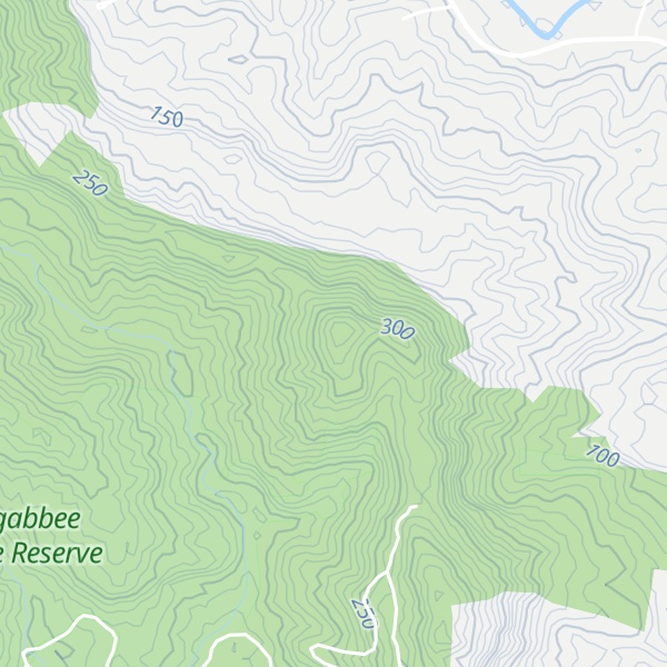 Map of Billygoat Mountain
