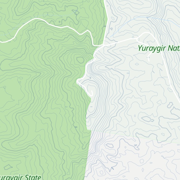 Map of Browns Knob