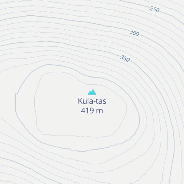 Map of Kula-tas