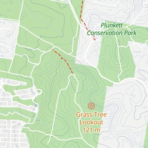 Map of Wickham peak