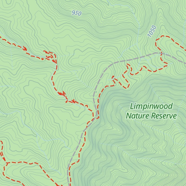 Map of Mount Wanungara