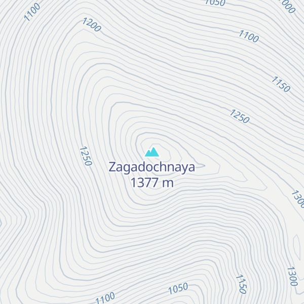 Map of Zagadochnaya