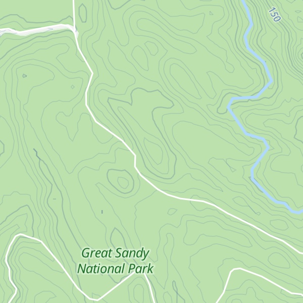 Map of Koorooman Sand Blow