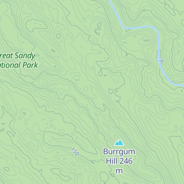 Map of Boomerang Hill