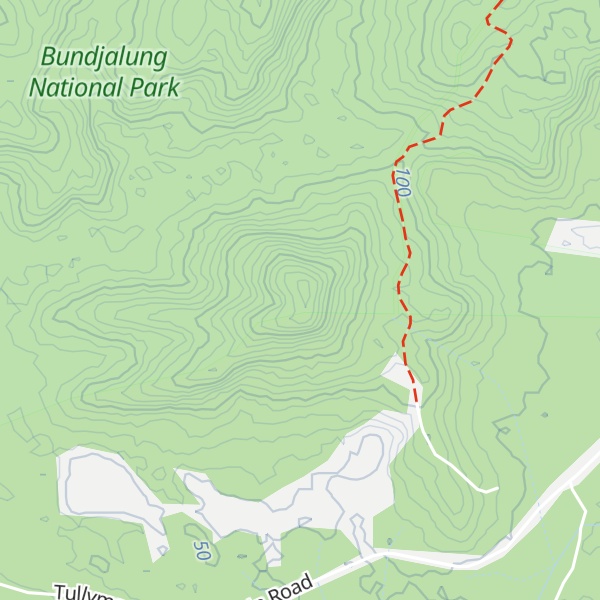 Map of Mount Doubleduke