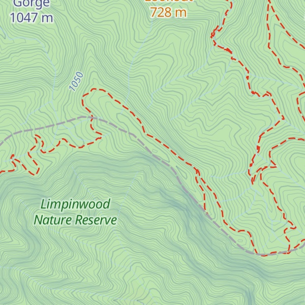 Map of Mount Merino
