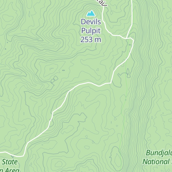 Map of Richmond Range