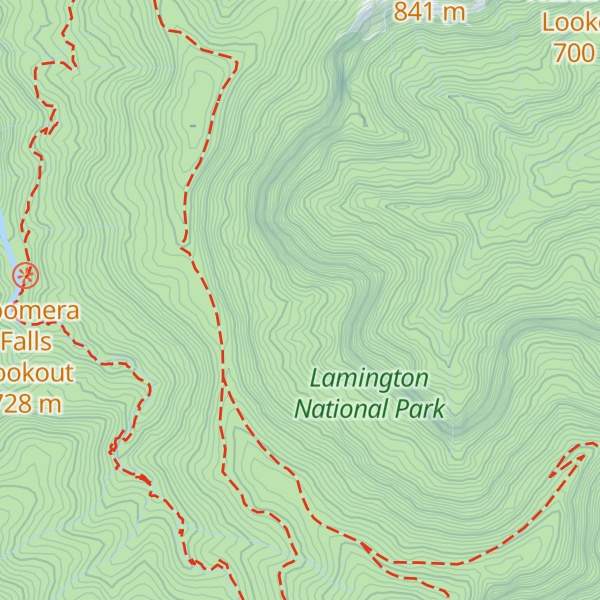 Map of Joalah Lookout