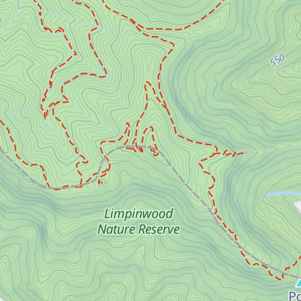 Map of Mount Hobwee