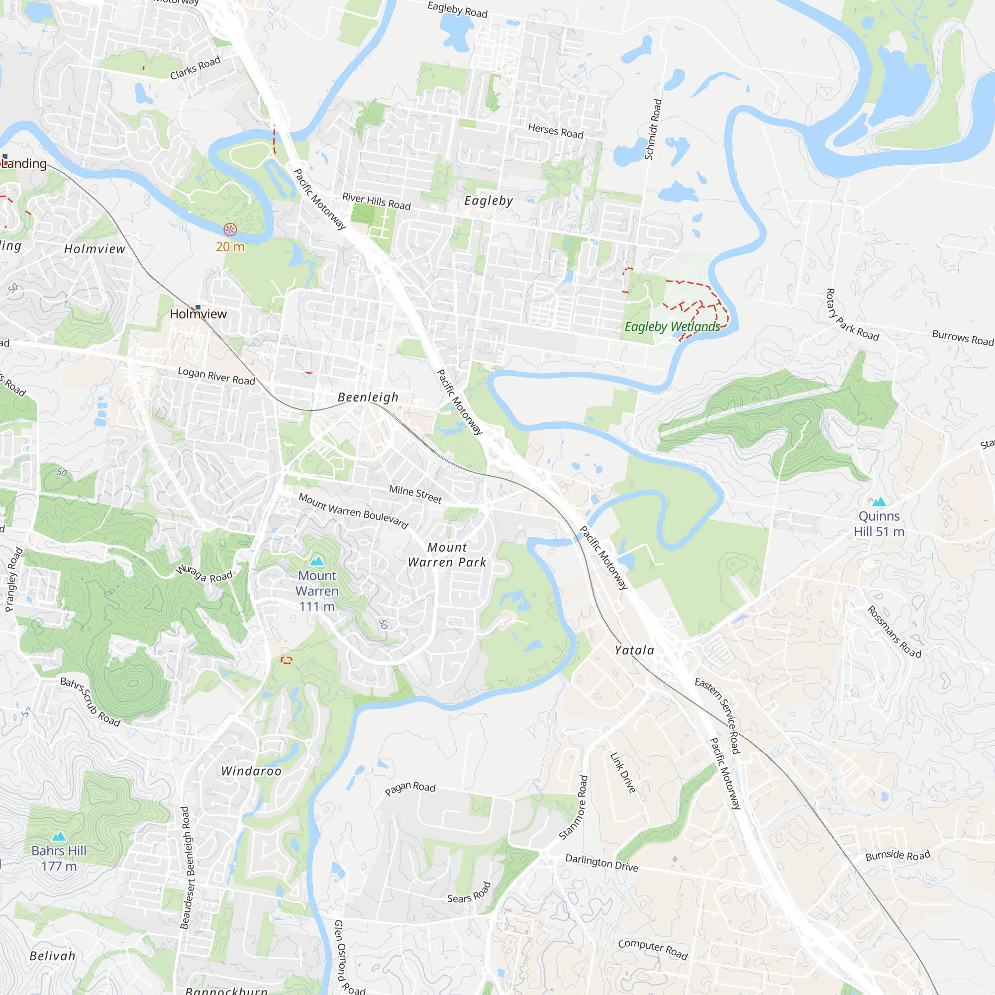 Beenleigh Historical Village map