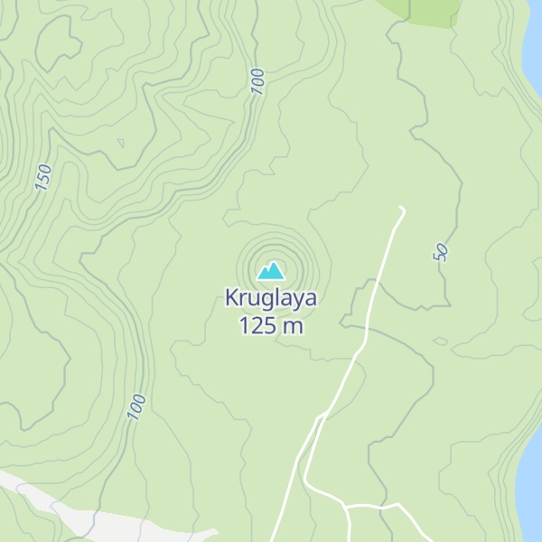 Map of Kruglaya
