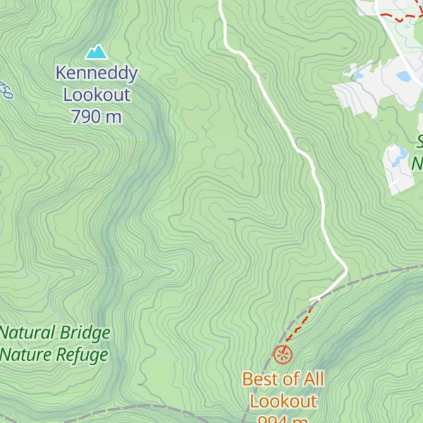 Map of Big Rock