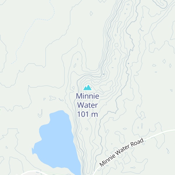 Map of Minnie Water