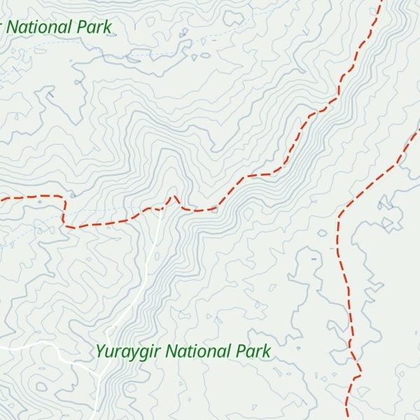 Map of The Coast Range