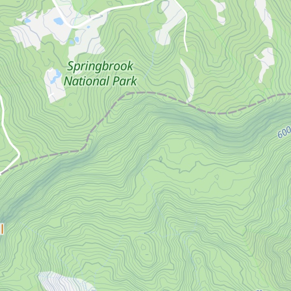 Map of Dixie Lookout