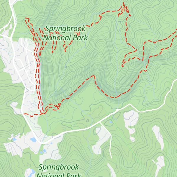 Map of Rudders Lookout