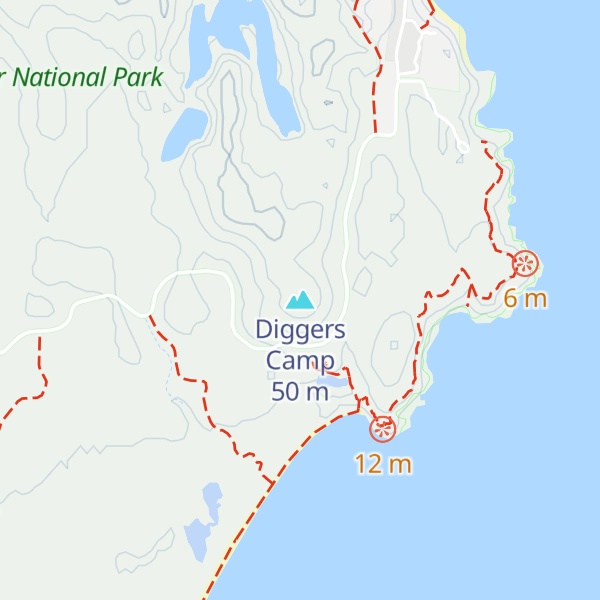 Map of Diggers Camp