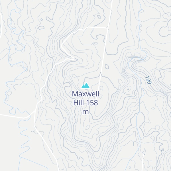 Map of Maxwell Hill
