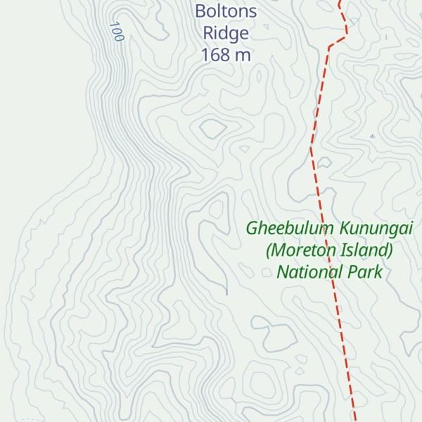 Map of Mount Campbell