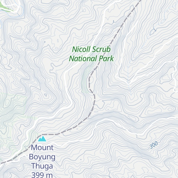 Map of Mount Talganda Colgon