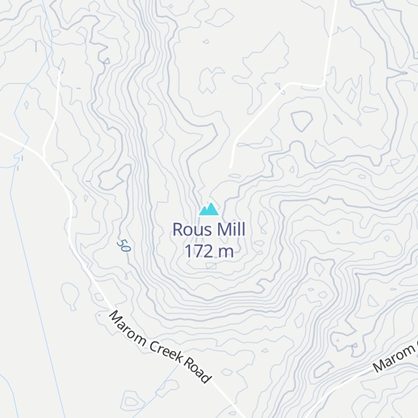 Map of Rous Mill