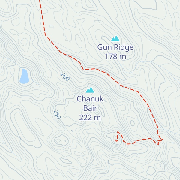 Map of Chanuk Bair