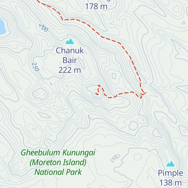Map of Mount Tempest