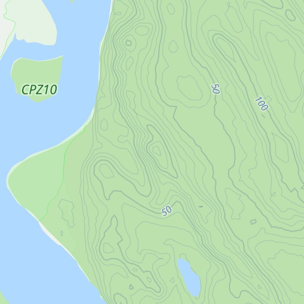 Map of South Hill