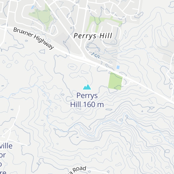 Map of Perrys Hill