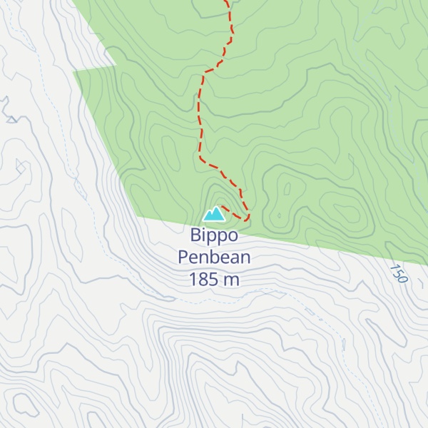 Map of Bippo Penbean