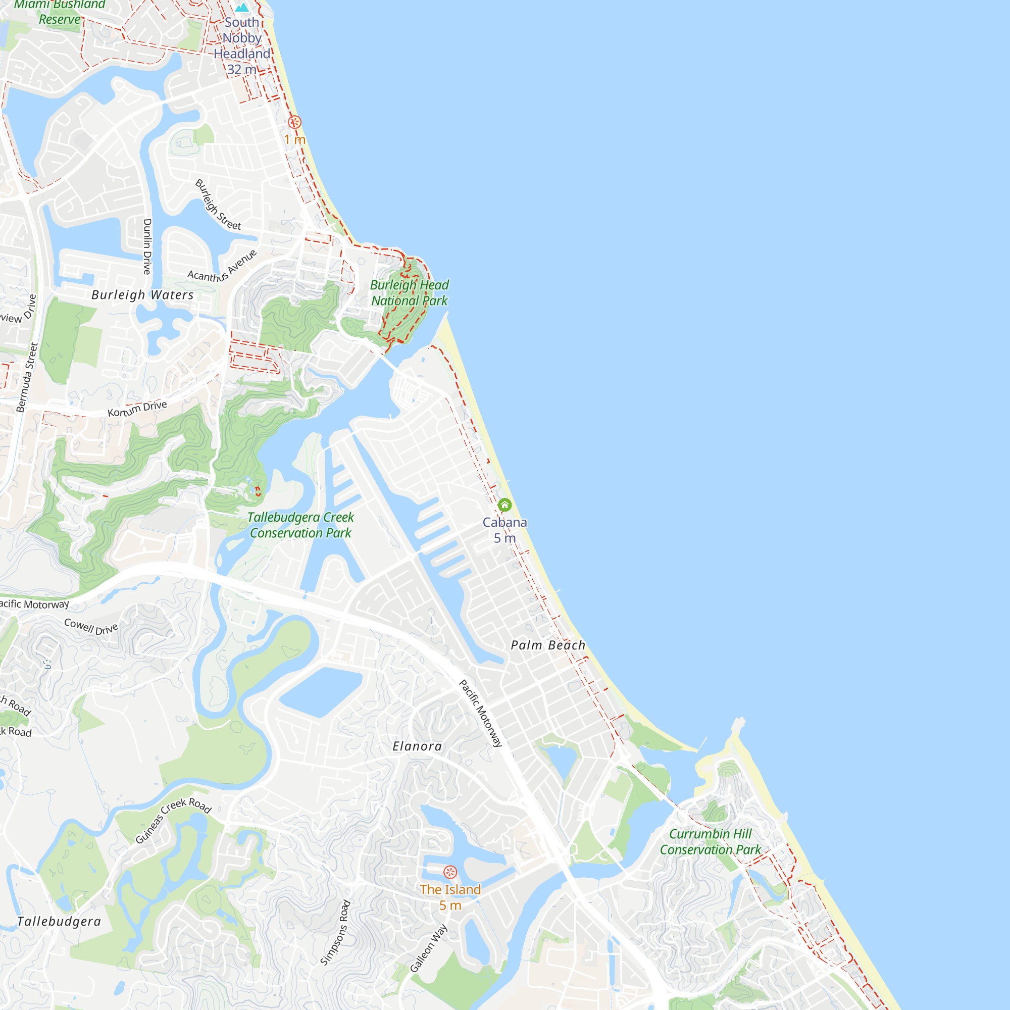 Cabana map