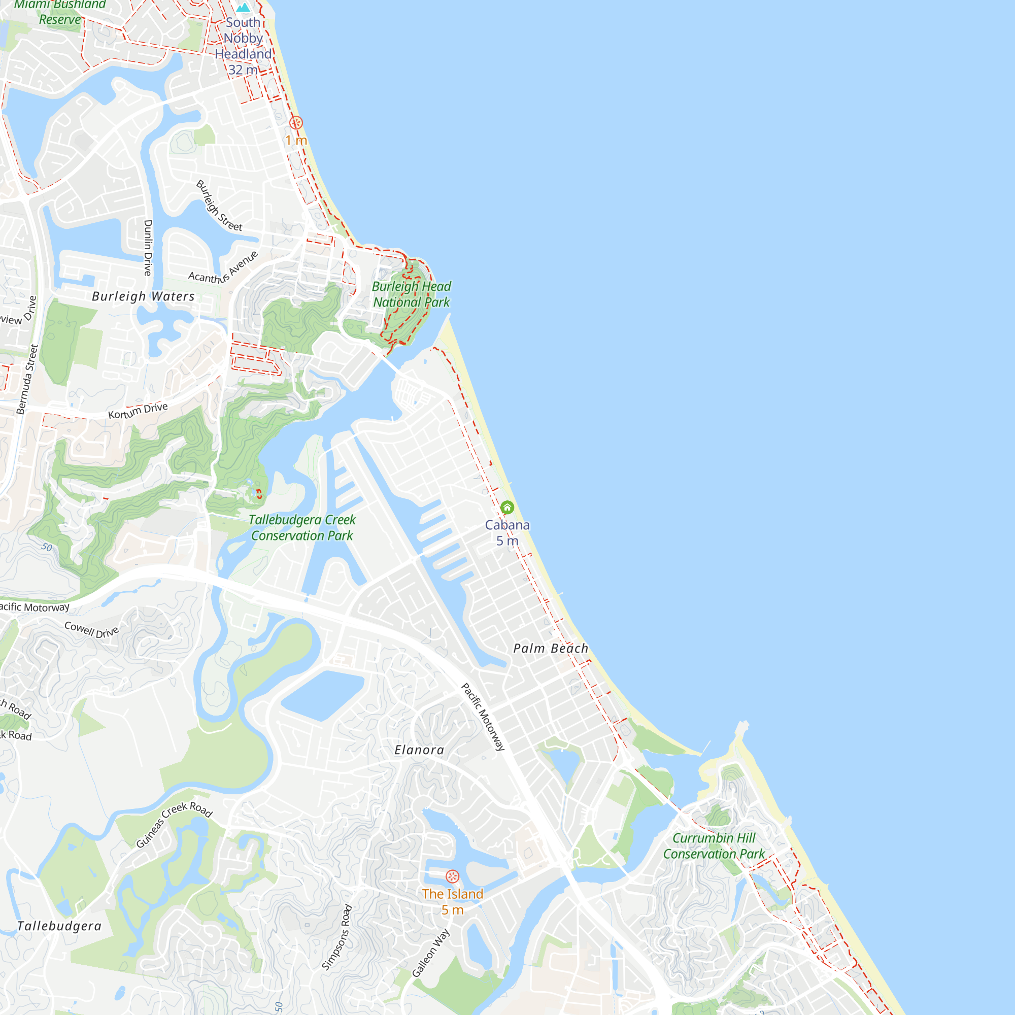 Cabana map