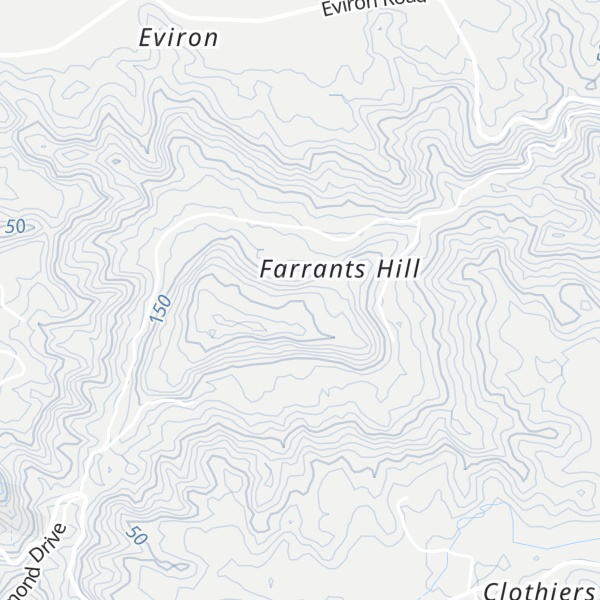 Map of Farrants Hill