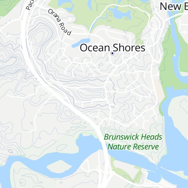 Map of Devines Hill