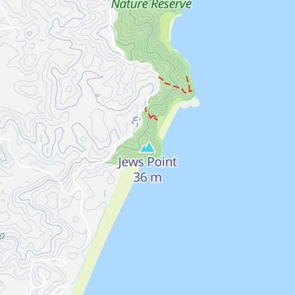 Map of Jews Point