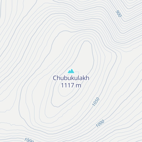 Map of Chubukulakh