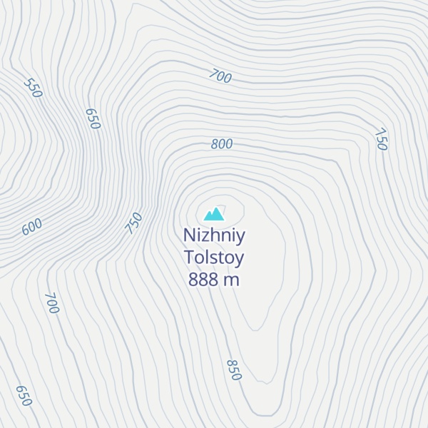 Map of Nizhniy Tolstoy