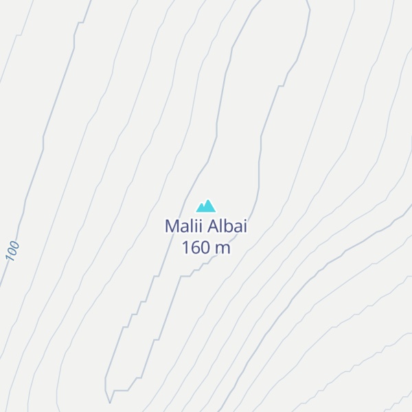 Map of Malii Albai