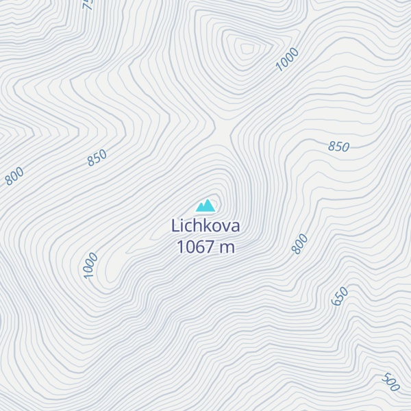 Map of Lichkova