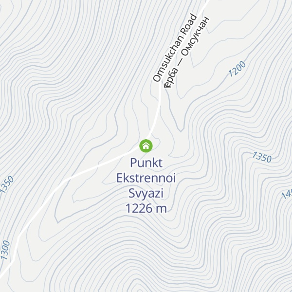 Map of Punkt Ekstrennoi Svyazi