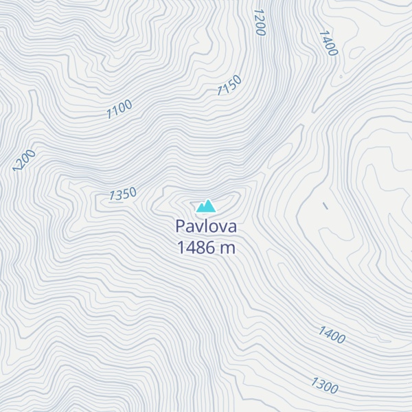 Map of Pavlova
