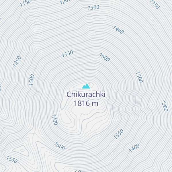Map of Chikurachki