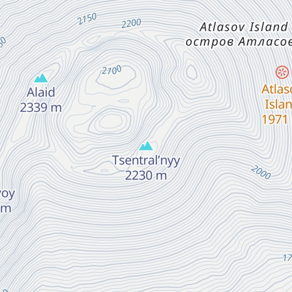 Map of Tsentral’nyy