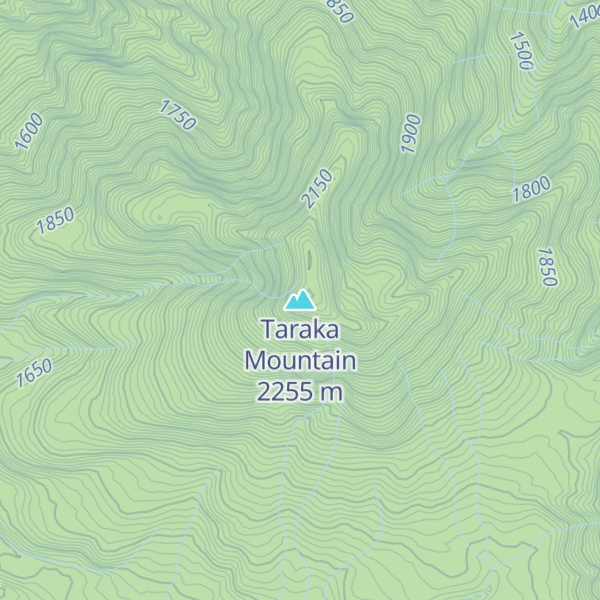 Map of Taraka Mountain