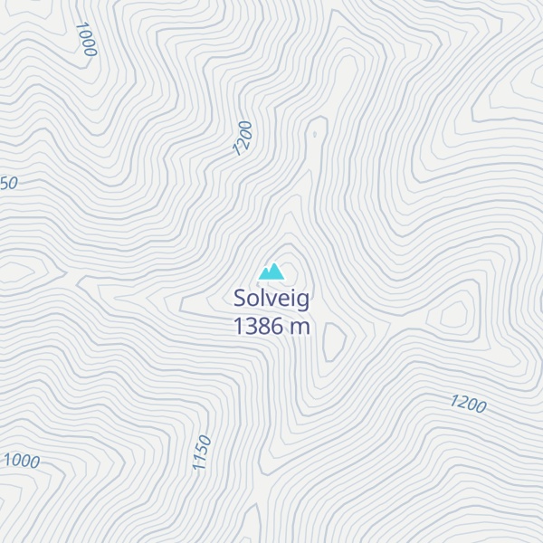 Map of Solveig