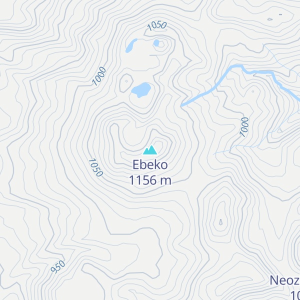 Map of Ebeko