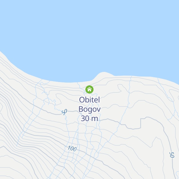 Map of Obitel Bogov