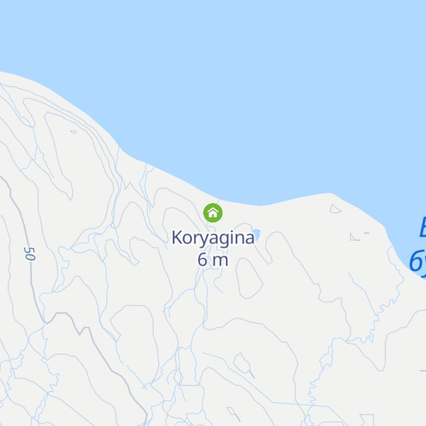 Map of Koryagina