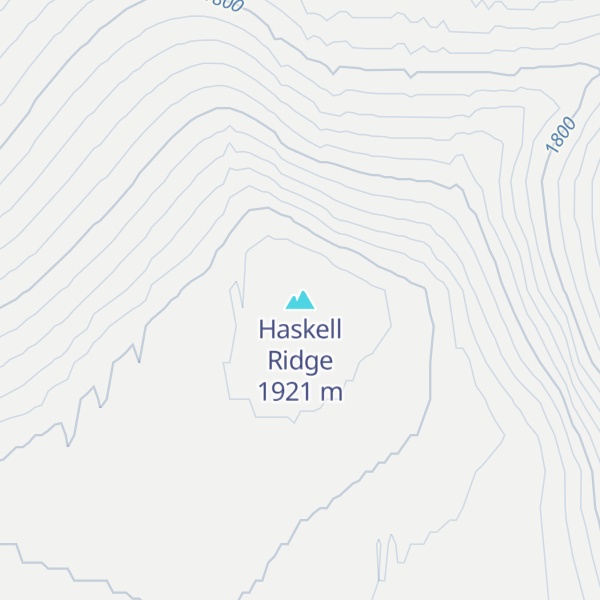Map of Haskell Ridge
