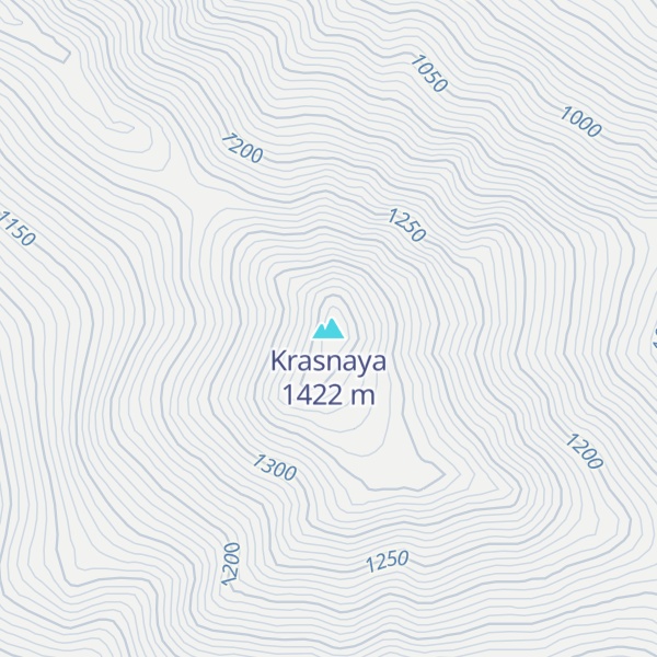 Map of Krasnaya